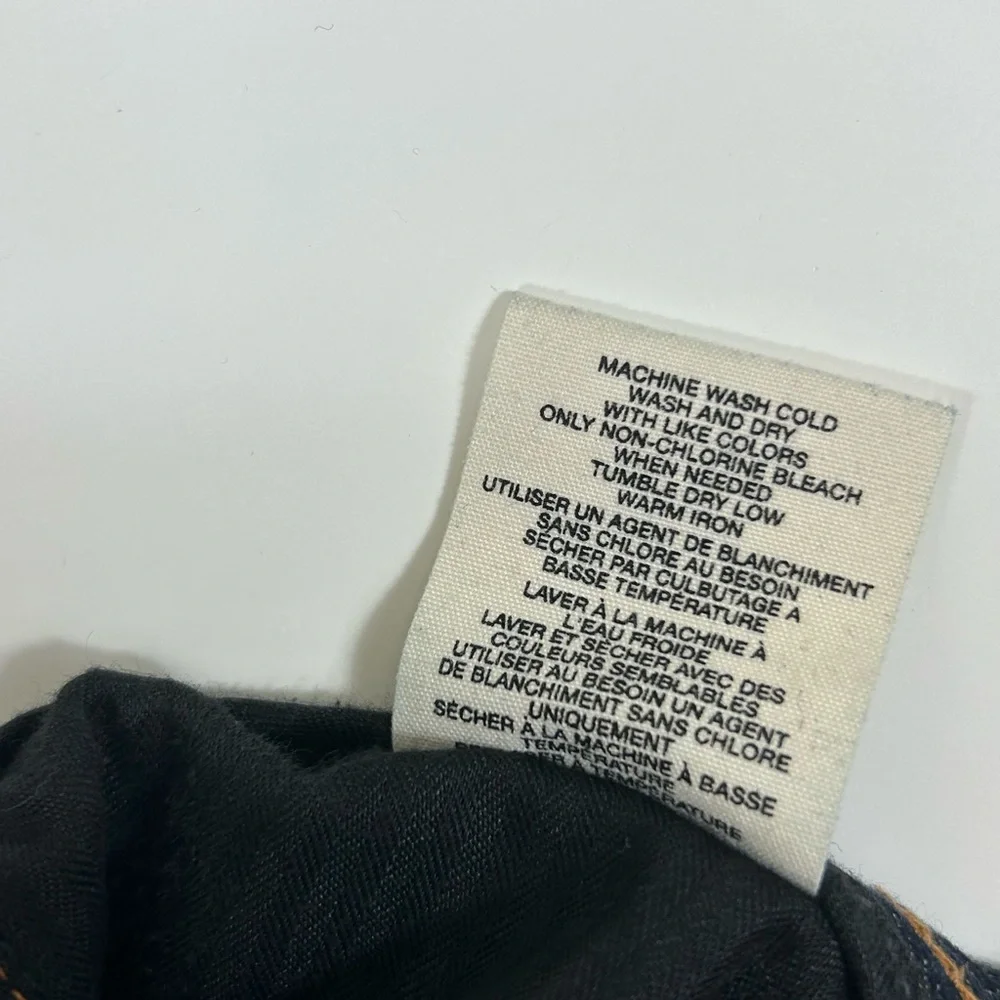 GAP Jeans 1969 Limited Edition Dark Denim Skirt, Sz 12 - Picture 7 of 9